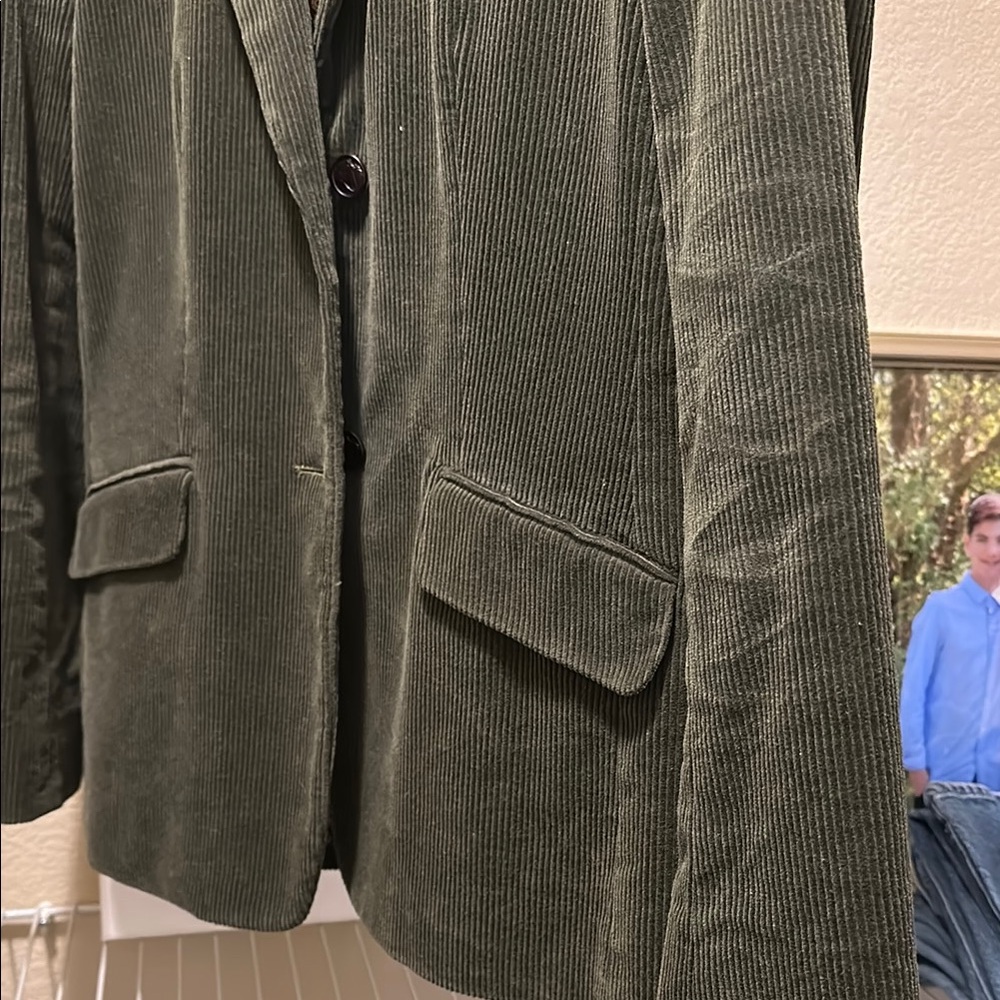 Brooks Brothers Olive Green Corduroy Blazer - Picture 3 of 8